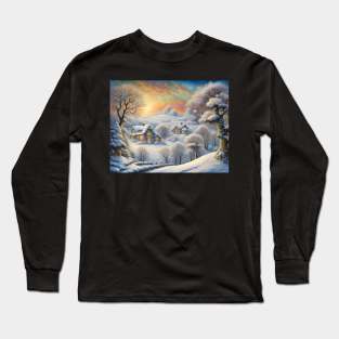 Winter Landscape Long Sleeve T-Shirt